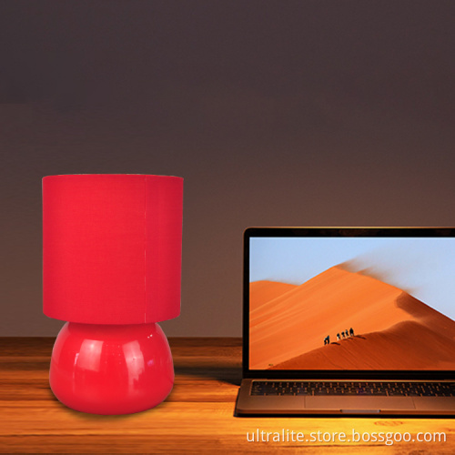 New Creative Art Desk Lamp LED Table Lamp With Lampshade For Night Reading And Study